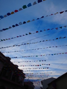 non-tibetan flags in Pula, Sardinia, June 12, 2016